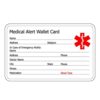 Rose Gold Identification Bracelets Medical Alert Jewelry with Free Engraving