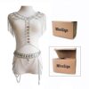 Chain Women Waist Vest Harness Shoulder Jewelry Kit