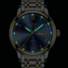Elegance in Time: Men's Stainless Steel Luminous Quartz Watch