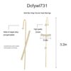 Ear Cuffs Crawler Hook Earrings for Women