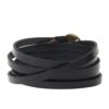 Punk Leather Bracelet: Unleash Your Inner Warrior with this Adjustable Multi-Layered Wristband for Men and Women
