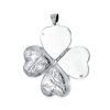 Vintage Style Engraved Four Way Multiple Photo Heart Lockets