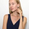 Flower Halo Engagement Ring - 3.1 CTW (Size 4.5)