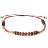 Charm String Seed Beads Strand Bracelet Handmade