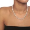 HinsonGayle AAA Handpicked 7.5-8mm White Pearl Necklace