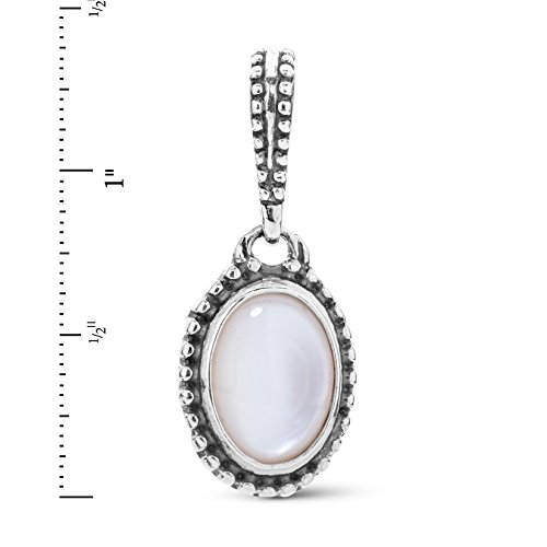 Carolyn Pollack Sterling Silver White Mother of Pearl