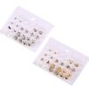 24 Pairs Stud Earrings: A Sparkling Symphony of Style