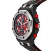 Automatic Red Dial Watch Audemars Piguet Royal Oak