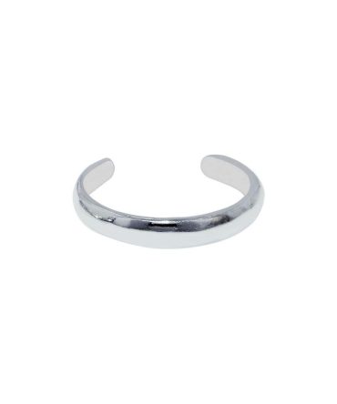 925 Sterling Silver With Rhodium Finish Shiny Ring