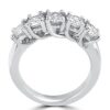 1 1/2ct Diamond Wedding Anniversary Band 14k White Gold Ring – Size 8