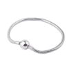 PandaHall Elite 1 Pack 7.5 Inches 3mm European Charm Bracelet