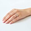 Diamond Stackable Ring, Anniversary Band or Wedding Band