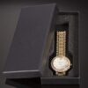 ManChDa Luxury Ladies Watch Jewelry Cuff Bracelet Set