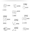 Tornito 4-10 Pairs Stainless Steel Ear