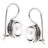 Freshwater Cultured Pearl Drop Earrings in Sterling Silver
