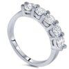 Elegance in Every Stone: 1ct 5 Stone Diamond Wedding Anniversary Ring