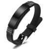 MeMeDIY Personalized Bracelet Engraving Names Silicone Sport