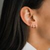 Hoop Earrings- Cartilage Earring Endless Small Hoop Earrings Set