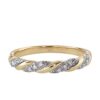Brilliant Expressions 10K Yellow Gold 0.06 Cttw Conflict Free Diamond