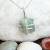 Aquamarine Gemstone Pendant Necklace