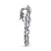 White Mother of Pearl Naja Pendant Enhancer