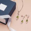 Earrings Pendant Necklace Jewelry Set