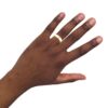 Men's 10K Yellow Gold 6MM Classic Plain Simple Wedding Band