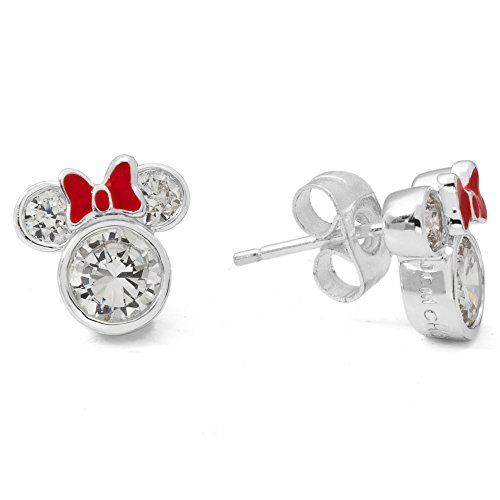 Disney Minnie Mouse Women Jewelry, Sterling Silver Earrings