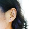 Wrap Crawler Hook Earrings Draping Chain Stud