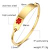 Mealguet Jewelry WARFARIN-Fashion Stainless Steel Medical Alert