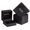 18k Rose Gold Plated Tungsten Carbide Ring Two Tone Wedding Band