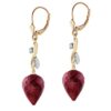 Galaxy Gold 14k Yellow Gold Drop Style Earrings