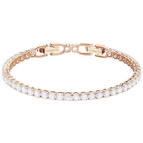 SWAROVSKI Crystal Rose Gold-Tone Tennis Bracelet