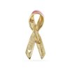 Bling Jewelry Open Heart Enamel Pink  Brooch Pin