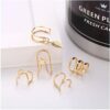 Minimalist Cute Ear Cuff Cross Ear Cuff for Non-pierced