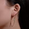 ZEINZE Ear Wrap Crawler Hook Earrings Set