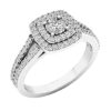 Dazzlingrock Collection 0.60 Carat (ctw) Round White Diamond Ladies