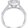 1 Carat Diamond Engagement Ring - IGI Certified 14 Karat