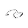 Pura Vida Silver Wave Ear Cuff Earrings