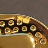 14k Yellow Gold Plated Sterling Silver Real Grillz