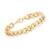 14kt Yellow Gold Curb-Link Bracelet Ross-Simons