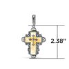 American West Sterling Silver Gold Mother of Pearl