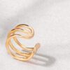 Non Pierced 14K Gold Filled Tiny Boho Simple Minimalist