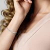 Miabella 925 Sterling Silver Italian 7mm Solid Diamond