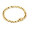 10k Yellow Gold 6mm Miami Cuban Link Chain Bracelet