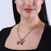 American West Sterling Silver Red Jasper Gemstone Pendant