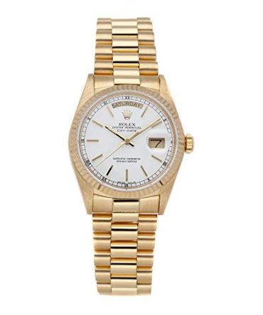 Rolex Day-Date Mechanical (Automatic) White Dial Mens Watch