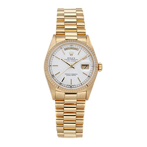 Rolex Day-Date Mechanical (Automatic) White Dial Mens Watch