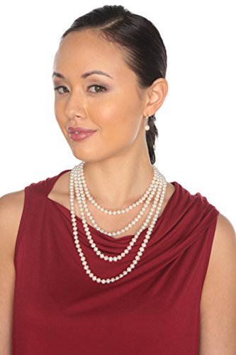 HinsonGayle AAA Handpicked 6.5-7 White Pearl Necklace