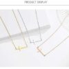 XOYOYZU Tiny Cross Pendant Necklace for Women